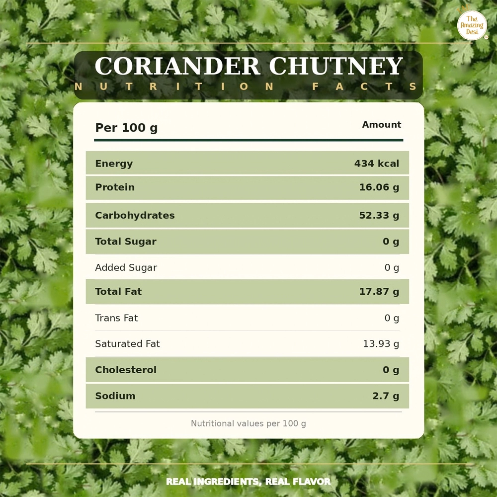 TAD Coriander Chutney - 100g - Image 4