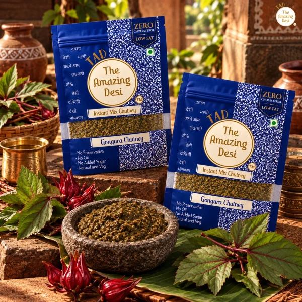 TAD - Gongura Chutney Instant Chutney Mix Combo | Pack of (2 x 100g)